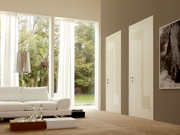 STREAM - Hinged wooden door by Ghizzi & Benatti - view 3